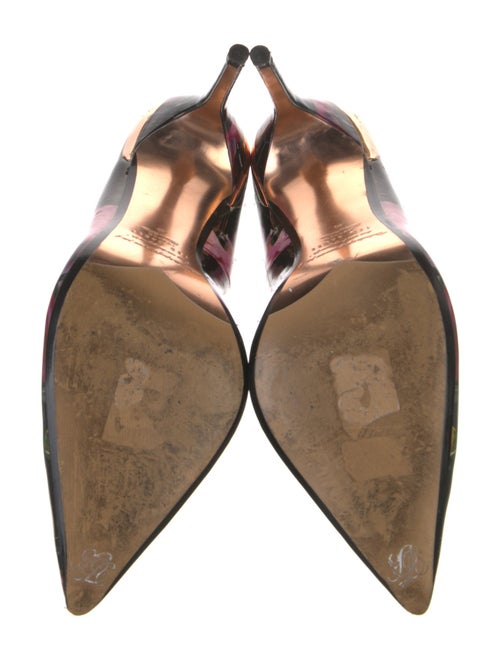 Ted Baker Patent Leather Printed Pumps