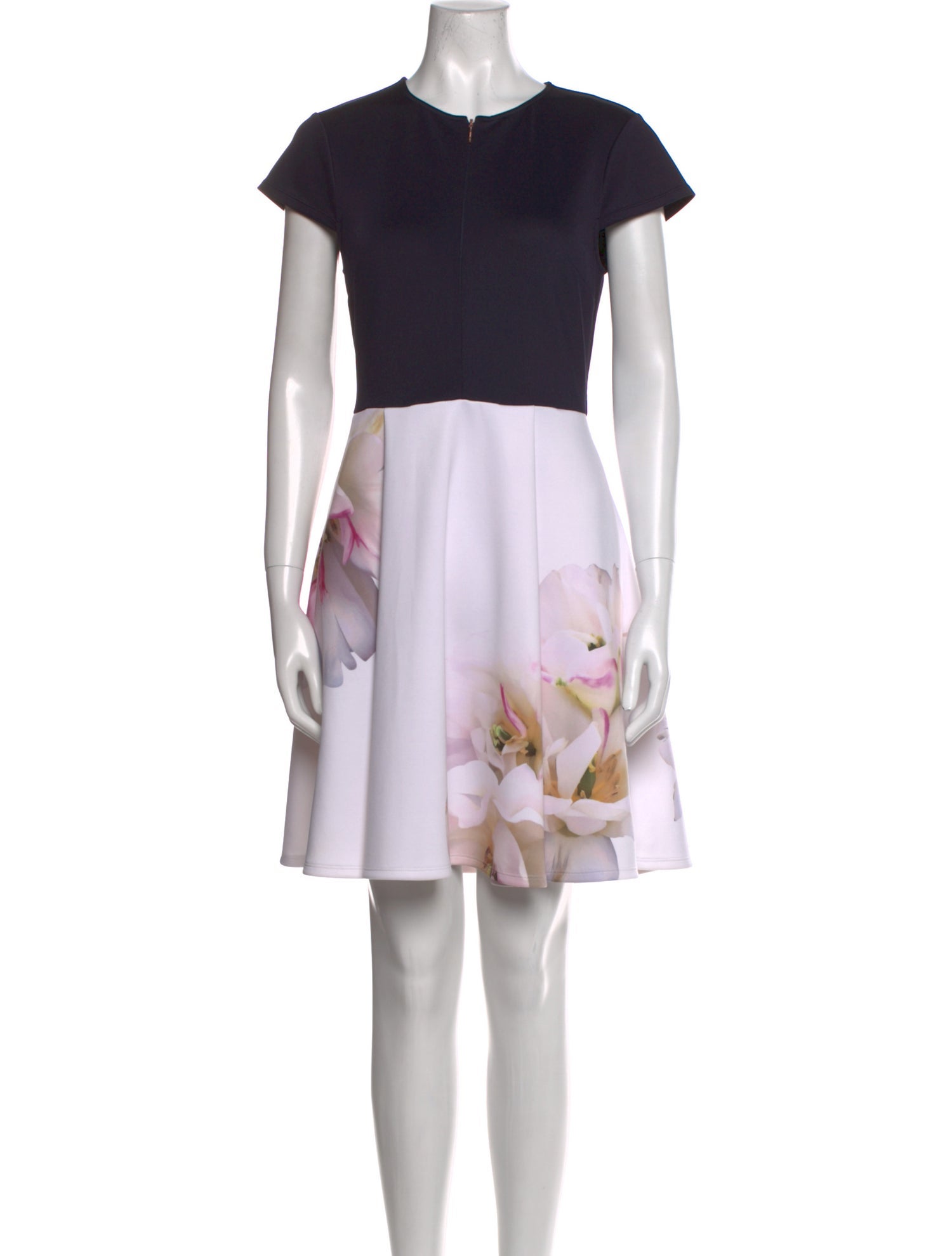 Ted Baker Floral Print Mini Dress