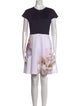 Ted Baker Floral Print Mini Dress