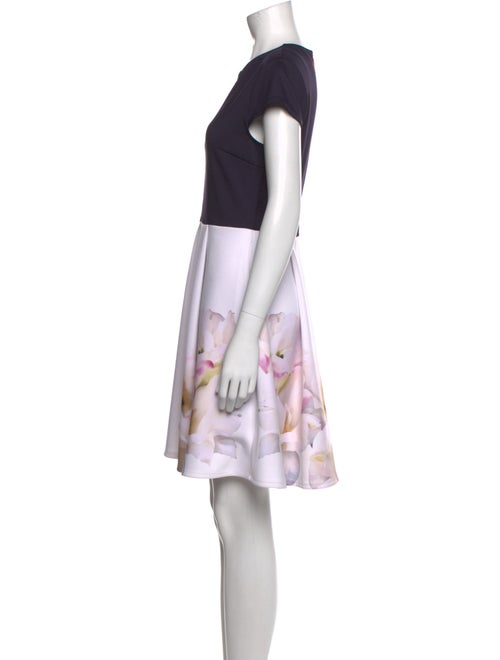 Ted Baker Floral Print Mini Dress