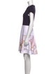Ted Baker Floral Print Mini Dress
