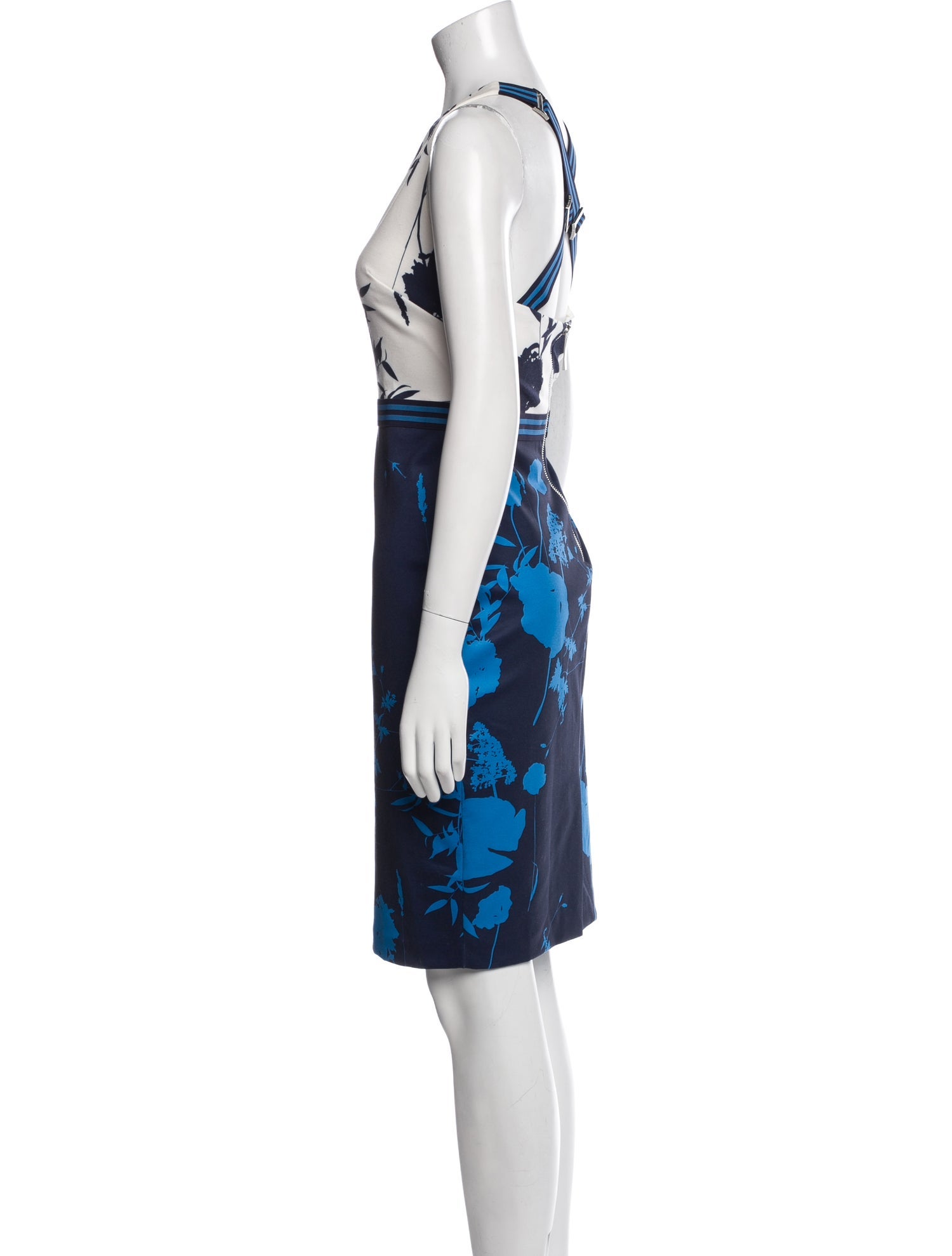 Ted Baker Floral Print Knee-Length Dress
