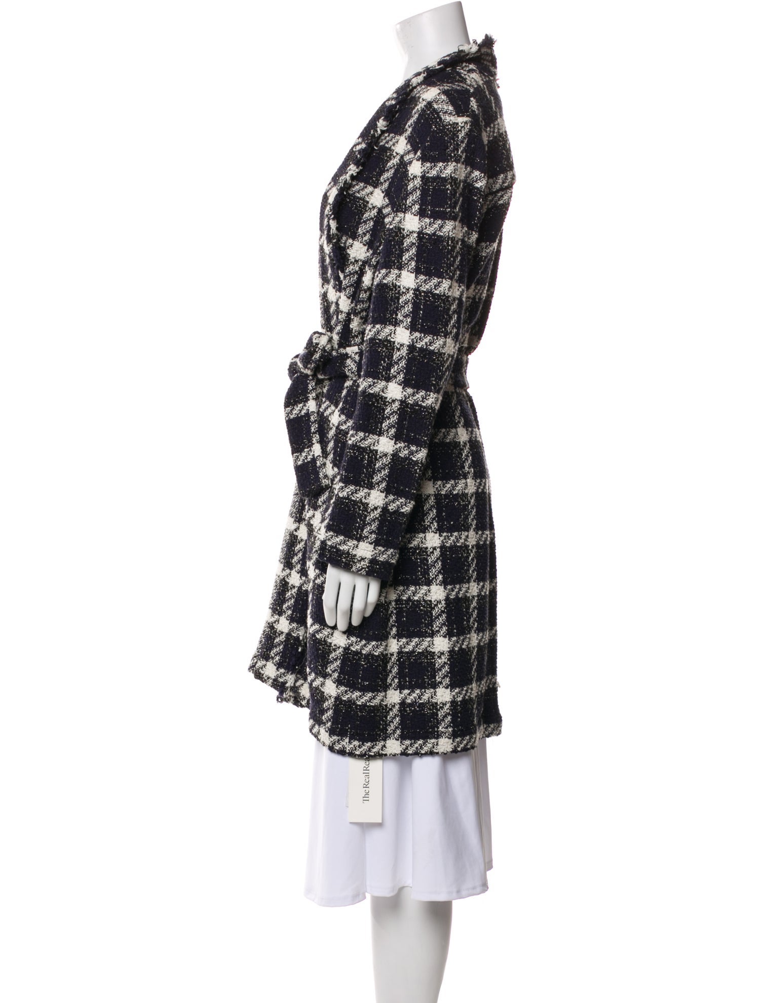 Ted Baker Plaid Print Coat