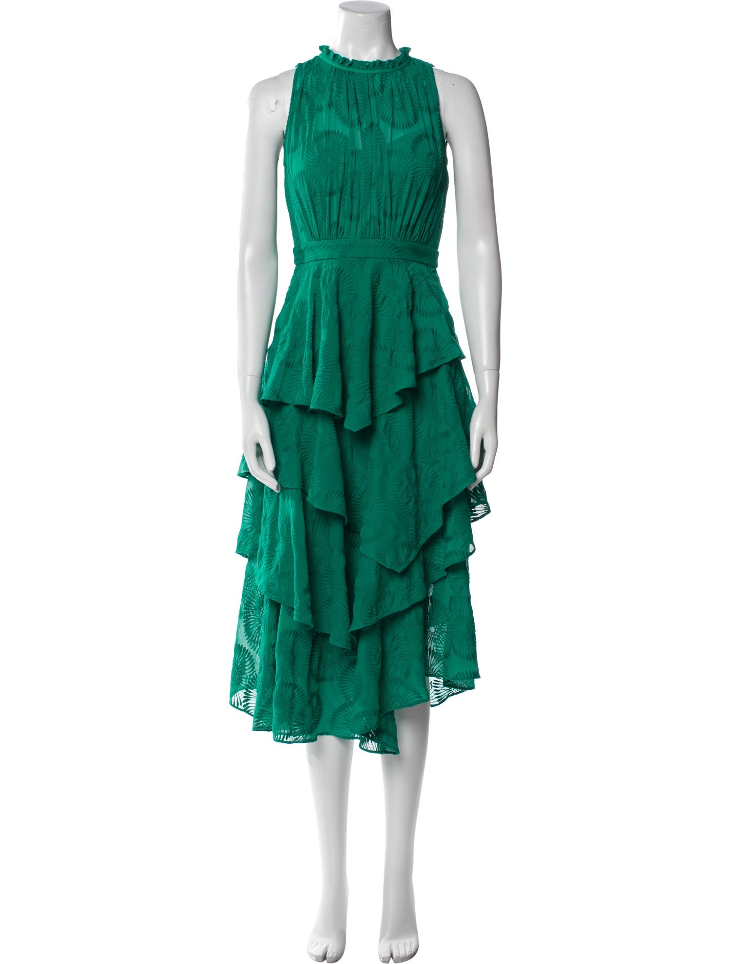 Ted Baker Mock Neck Long Dress