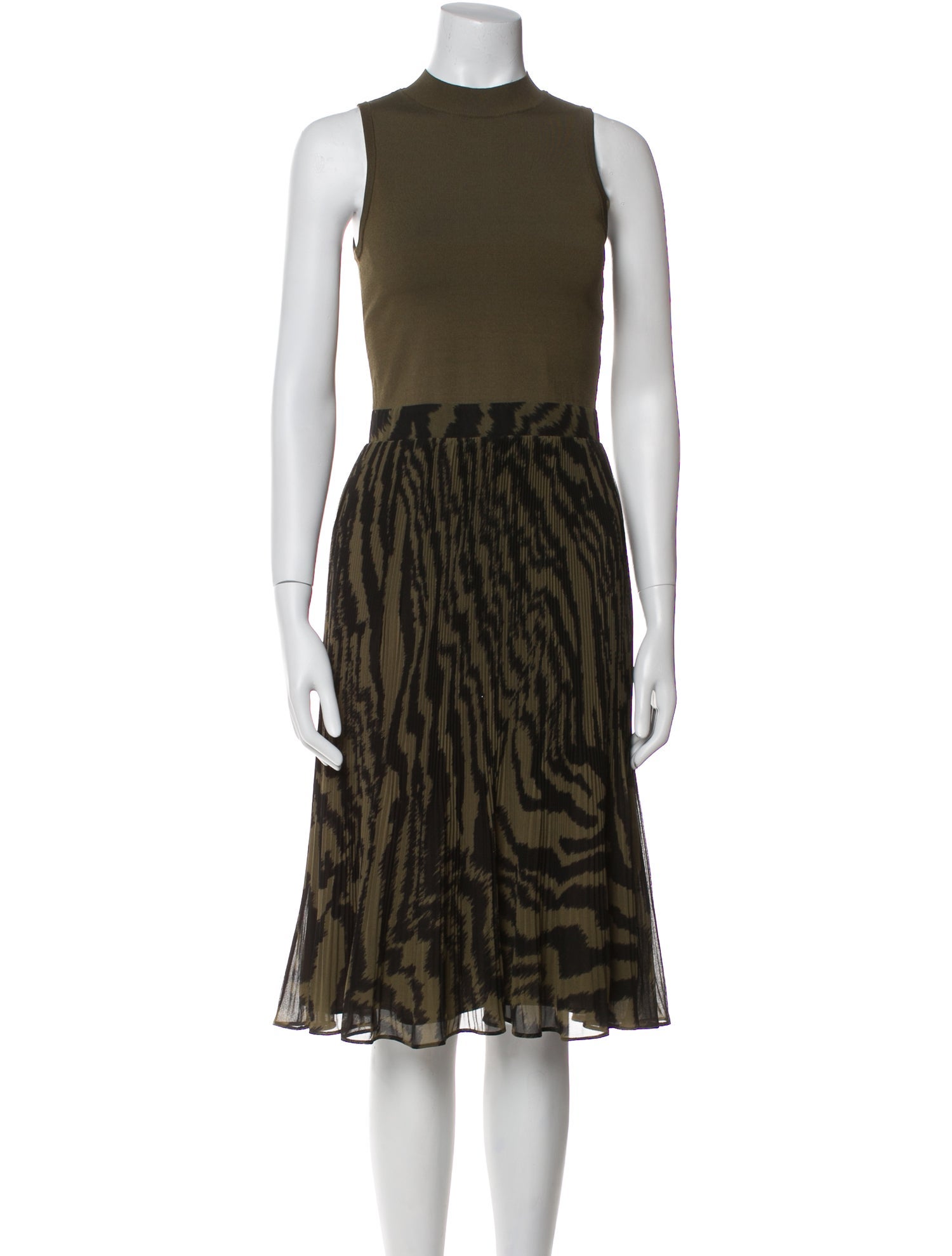 Ted Baker Printed Midi Length Dress