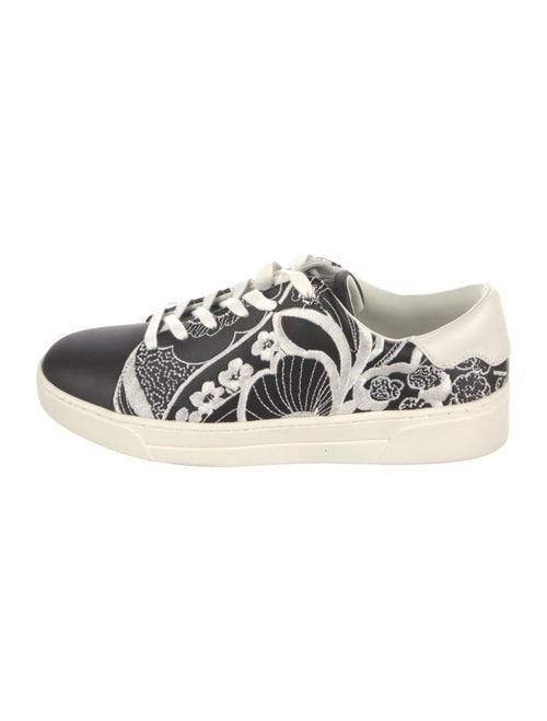 Ted Baker Leather Lace Pattern Sneakers
