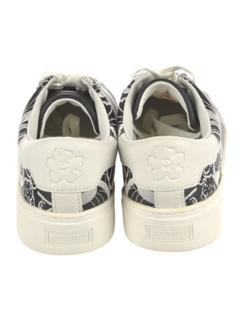 Ted Baker Leather Lace Pattern Sneakers