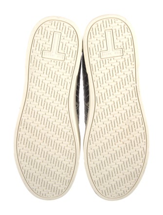 Ted Baker Leather Lace Pattern Sneakers