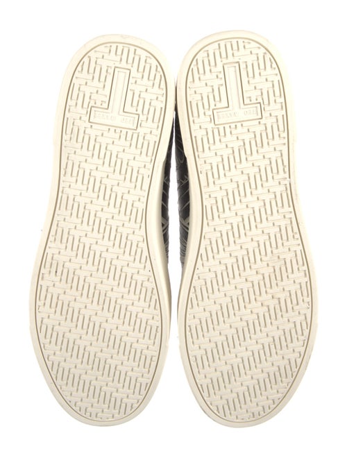 Ted Baker Leather Lace Pattern Sneakers