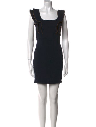 Ted Baker Square Neckline Mini Dress