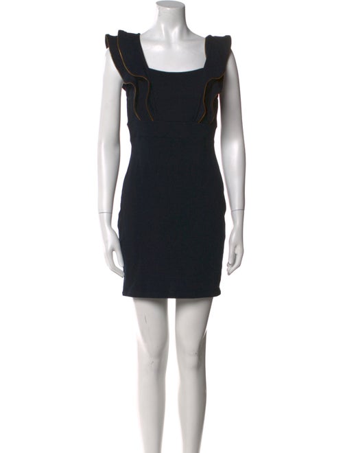 Ted Baker Square Neckline Mini Dress