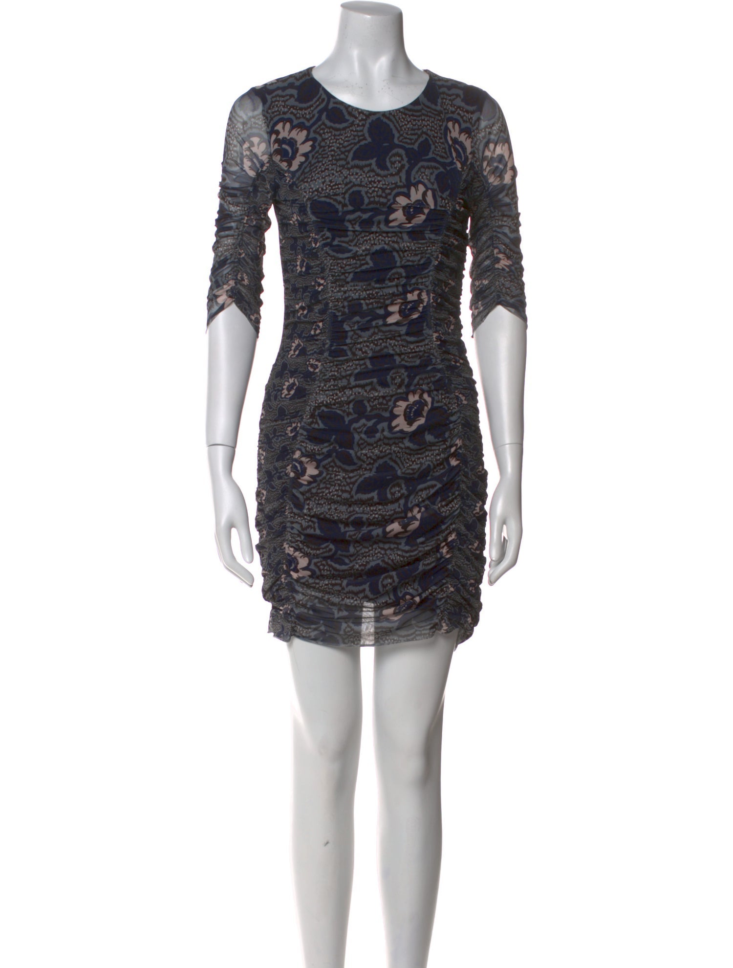 Ted Baker Floral Print Mini Dress