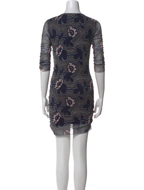 Ted Baker Floral Print Mini Dress