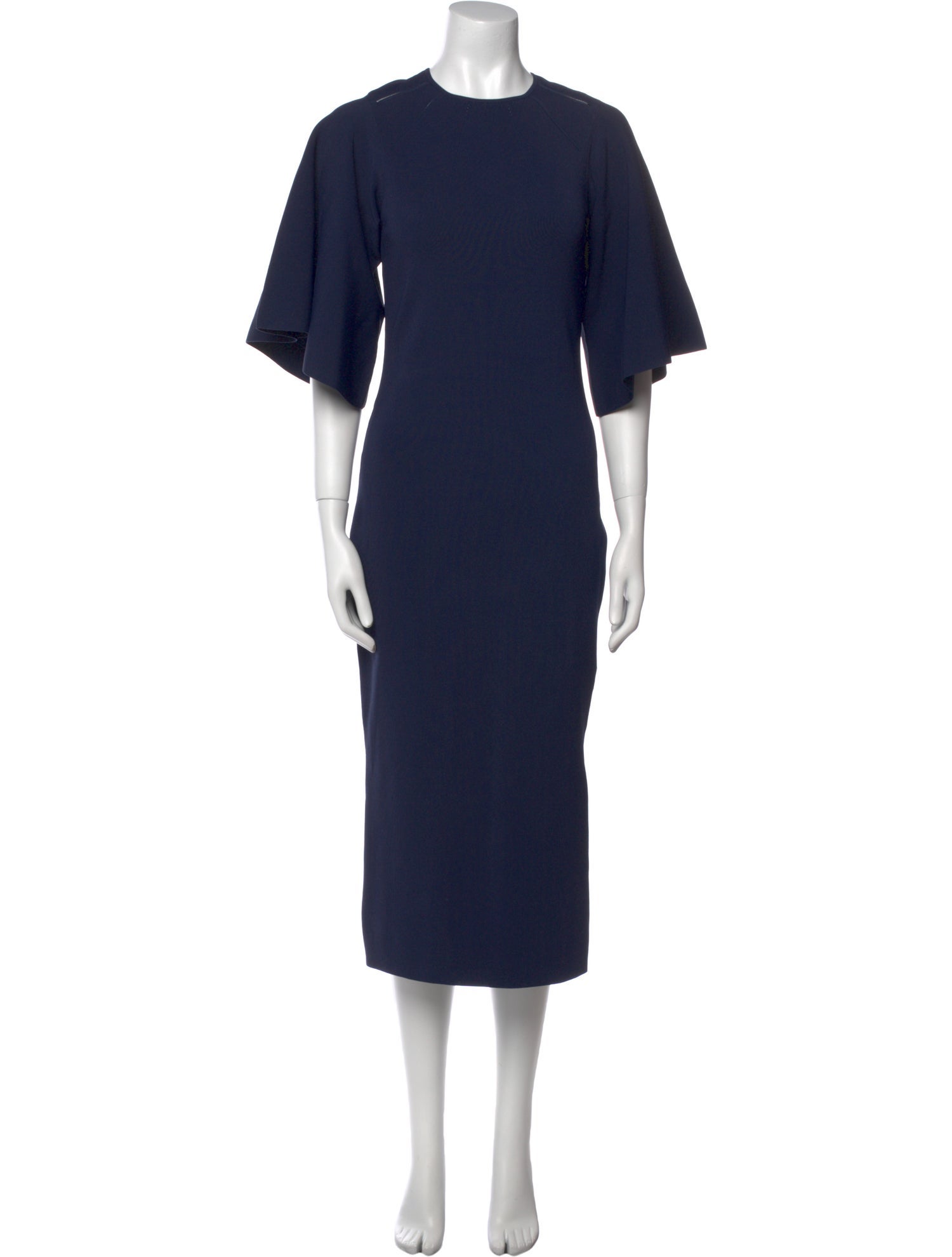 Ted Baker Crew Neck Midi Length Dress
