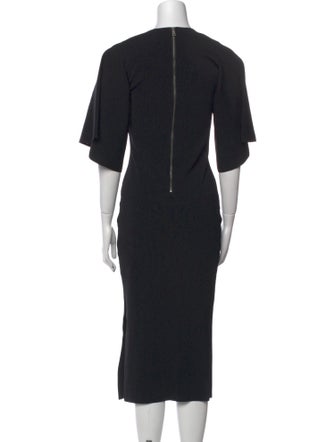 Ted Baker Crew Neck Midi Length Dress