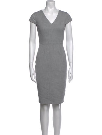 Ted Baker V-Neck Knee-Length Dress