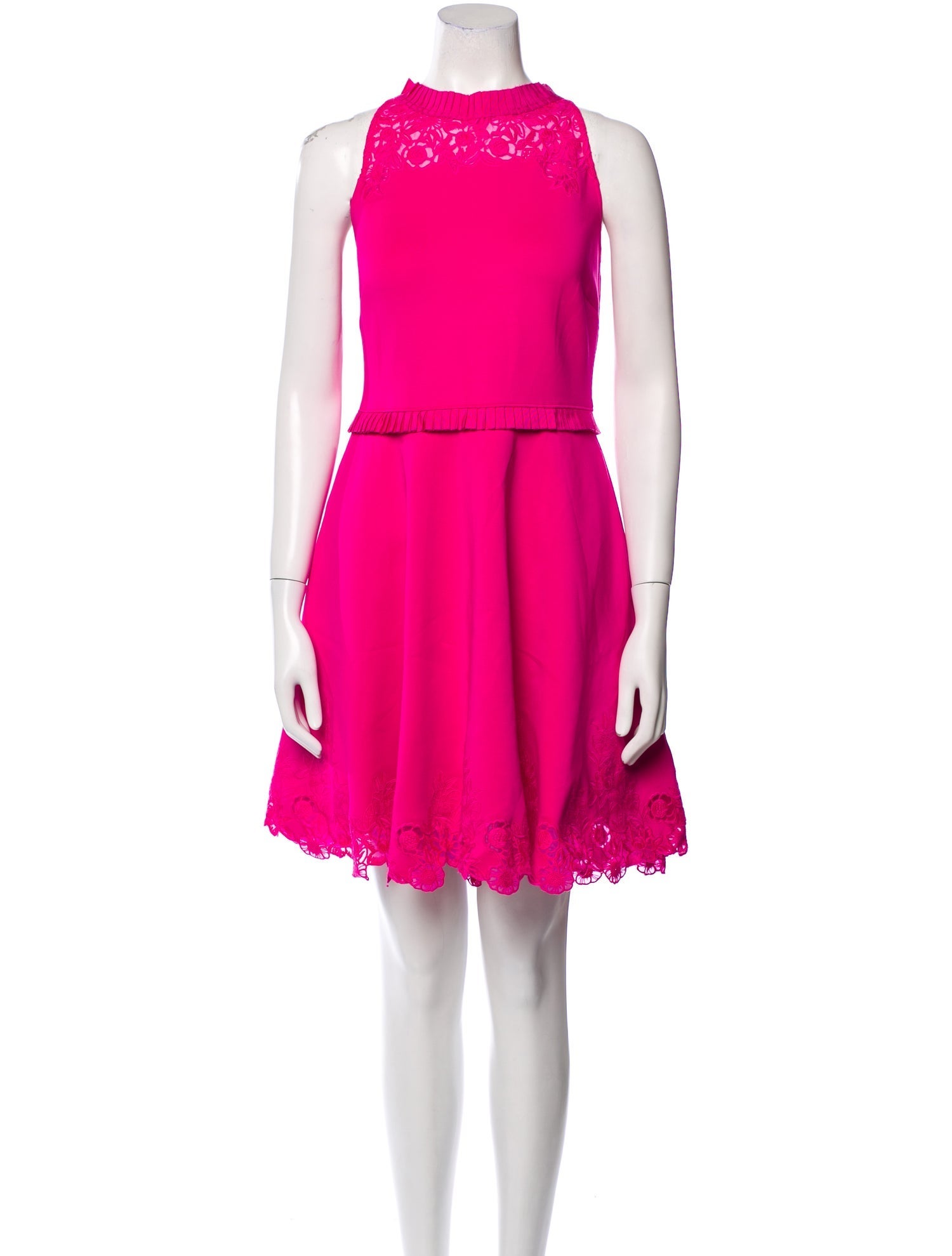 Ted Baker Crew Neck Mini Dress