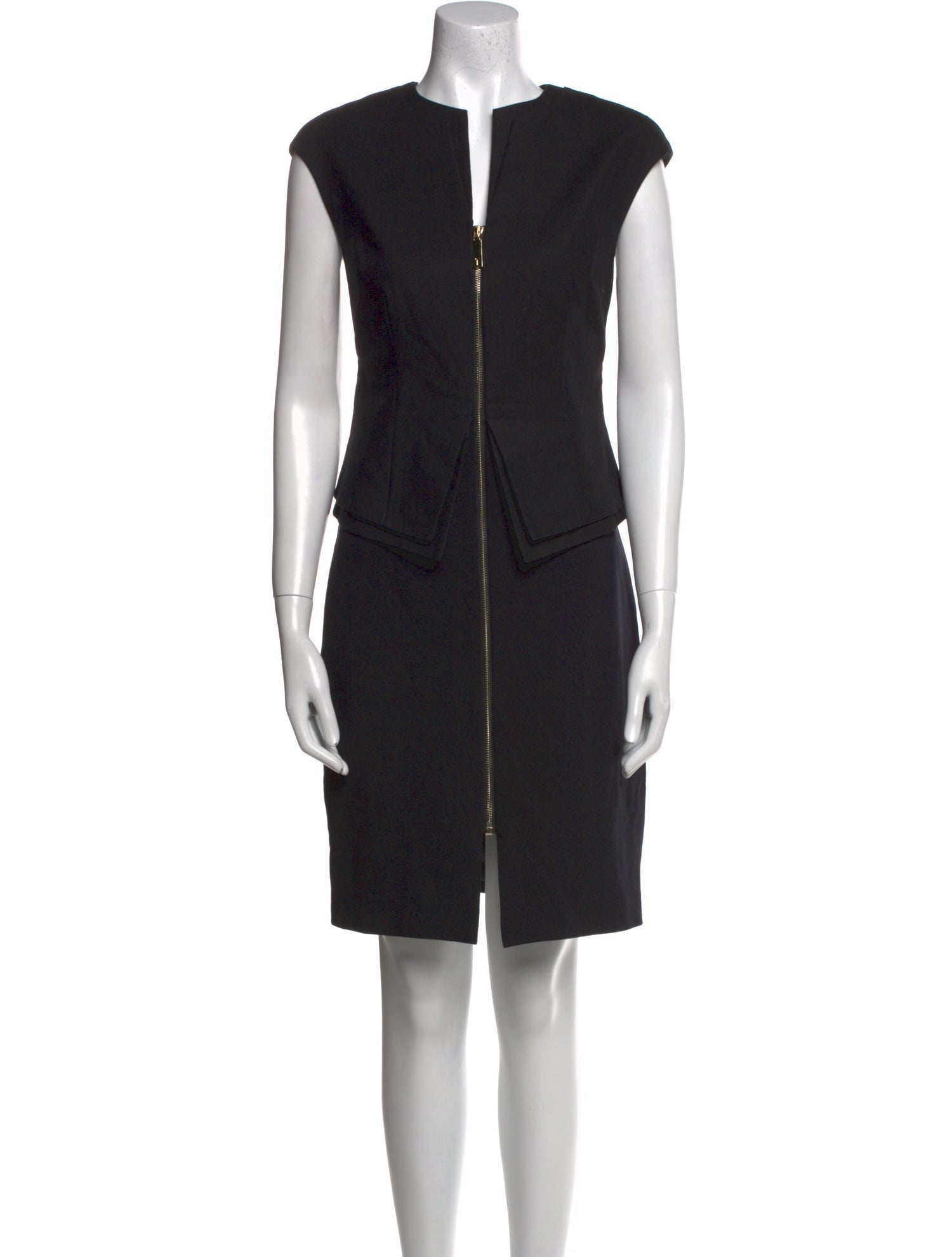 Ted Baker V-Neck Knee-Length Dress