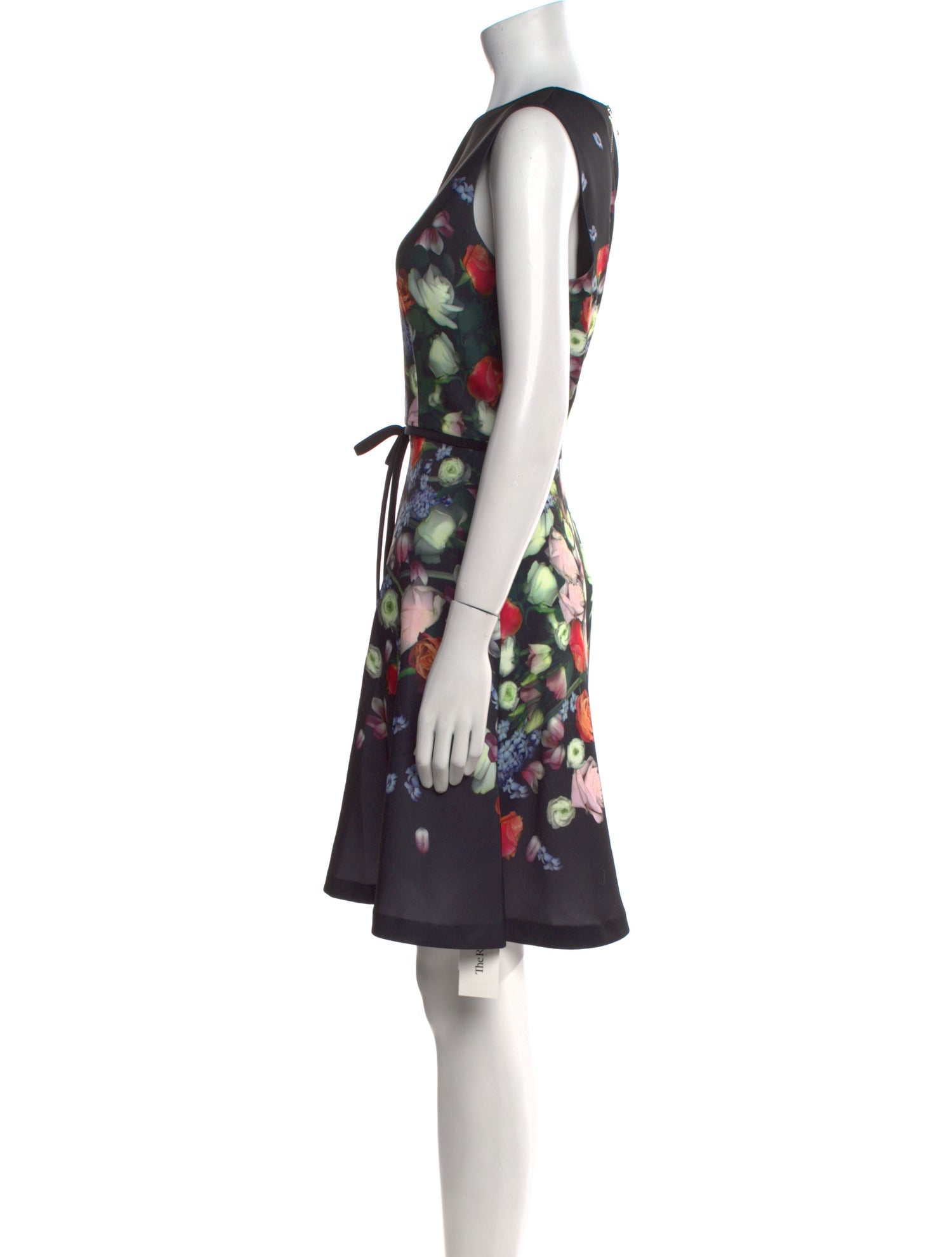 Ted Baker Floral Print Knee-Length Dress