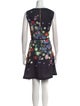 Ted Baker Floral Print Knee-Length Dress