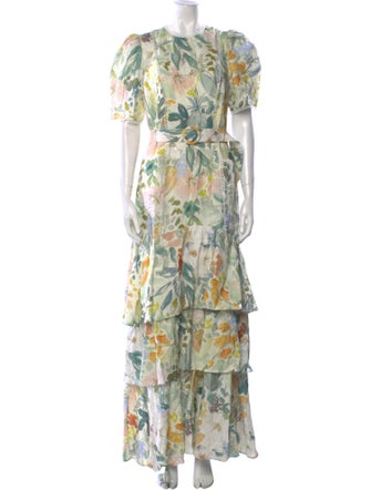 Ted Baker Linen Long Dress