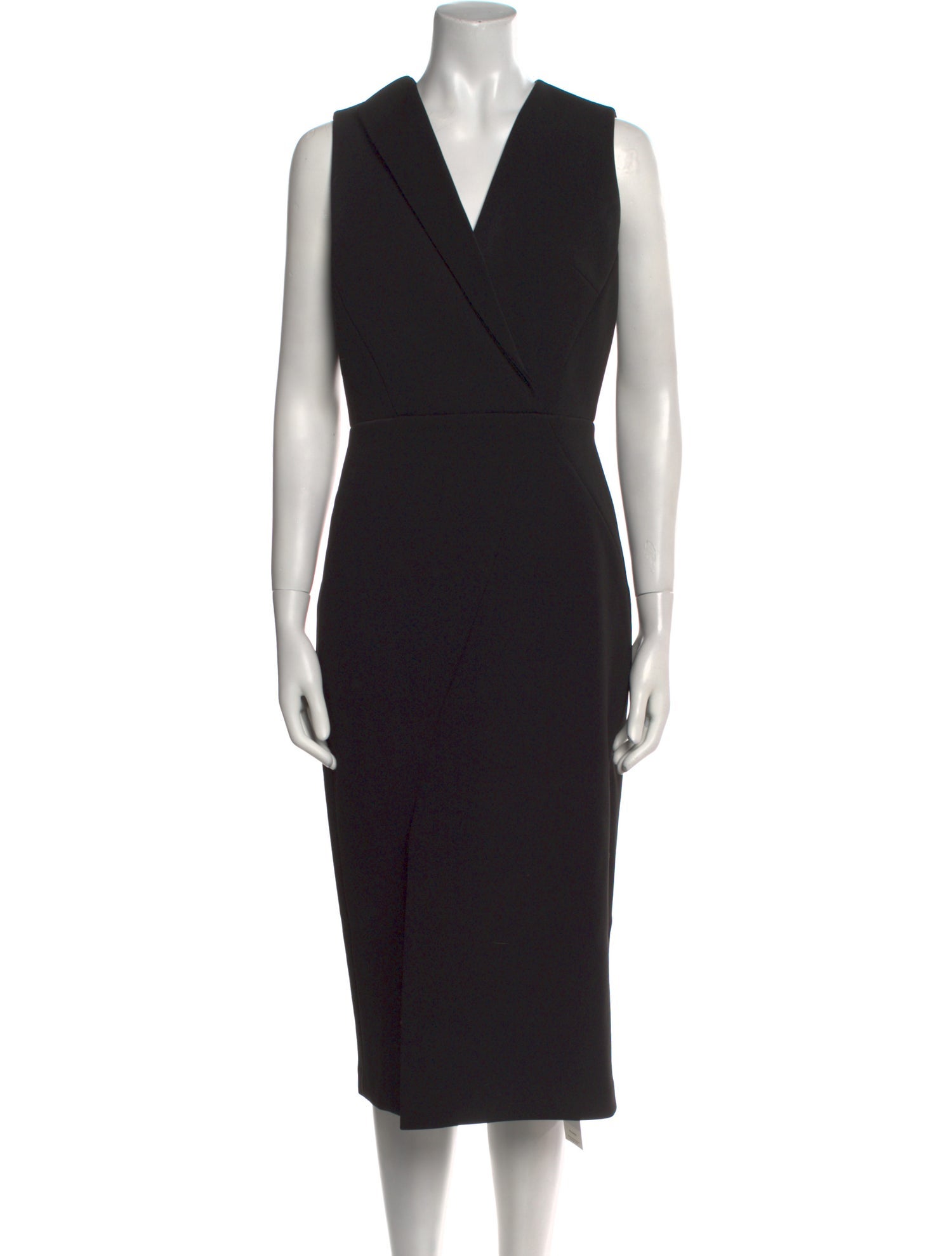 Ted Baker V-Neck Midi Length Dress