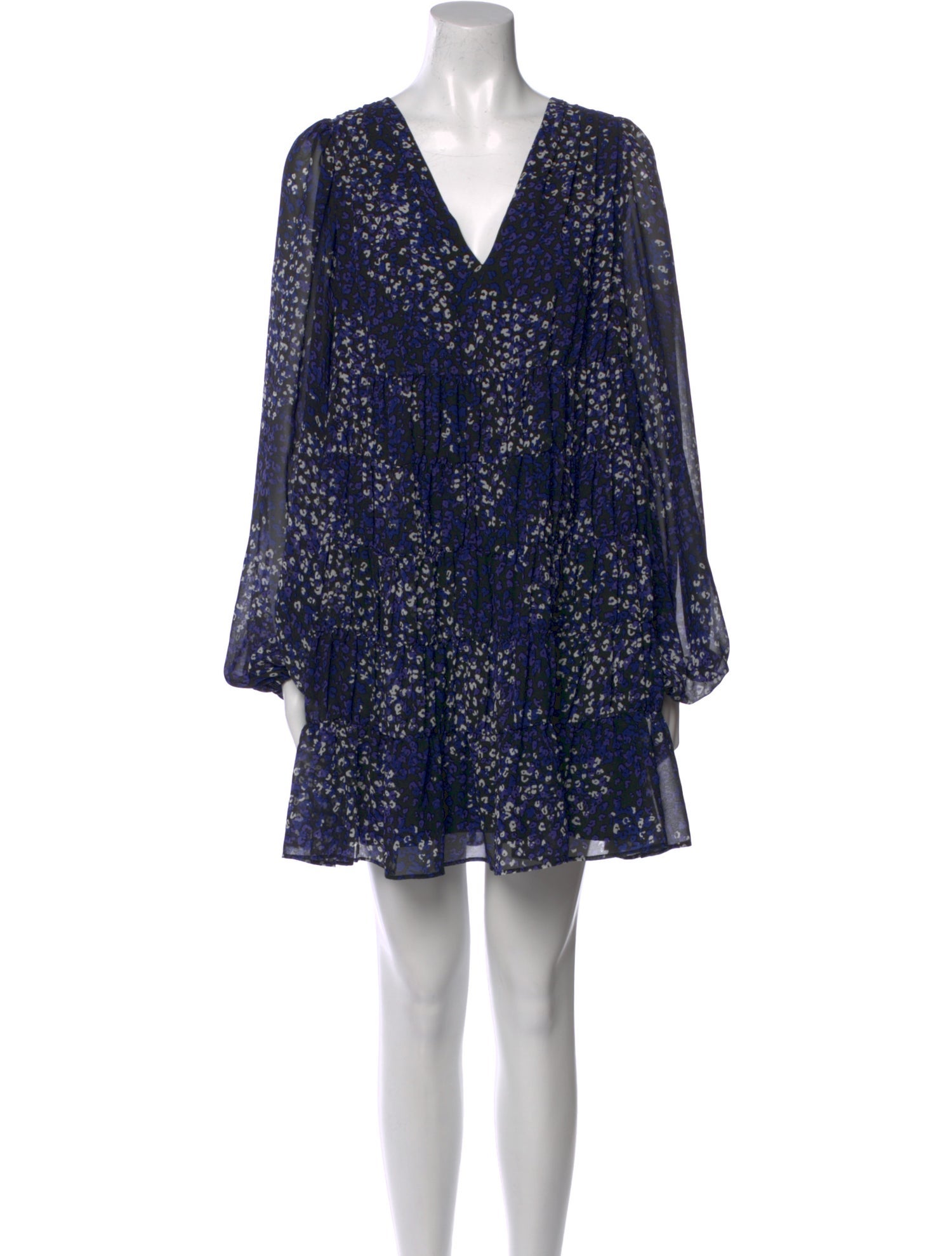 Ted Baker Floral Print Mini Dress