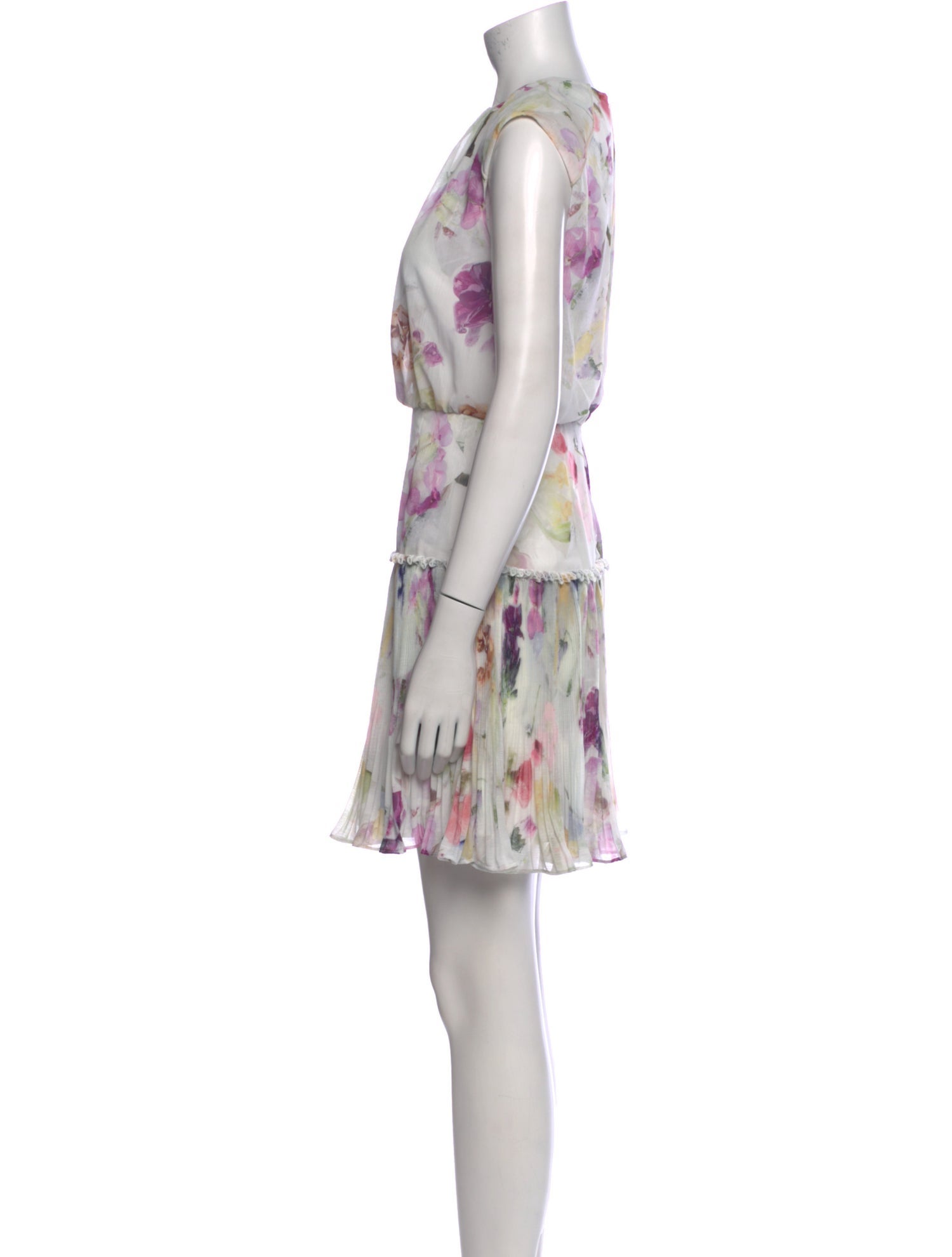 Ted Baker Floral Print Mini Dress