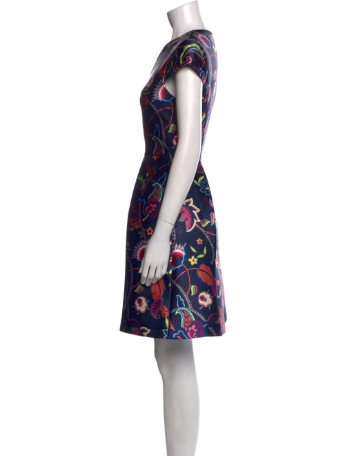 Ted Baker Floral Print Knee-Length Dress