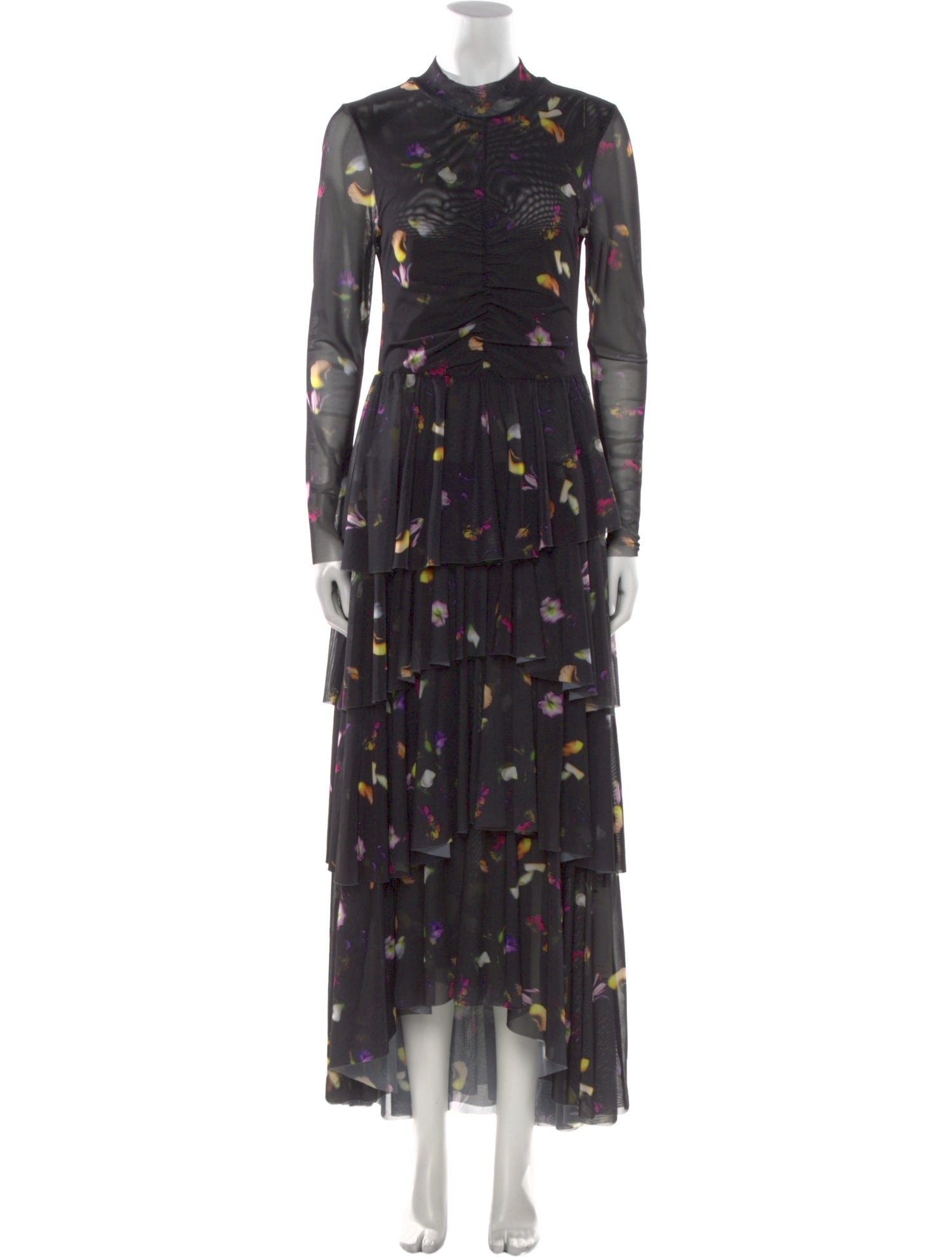 Ted Baker Floral Print Long Dress