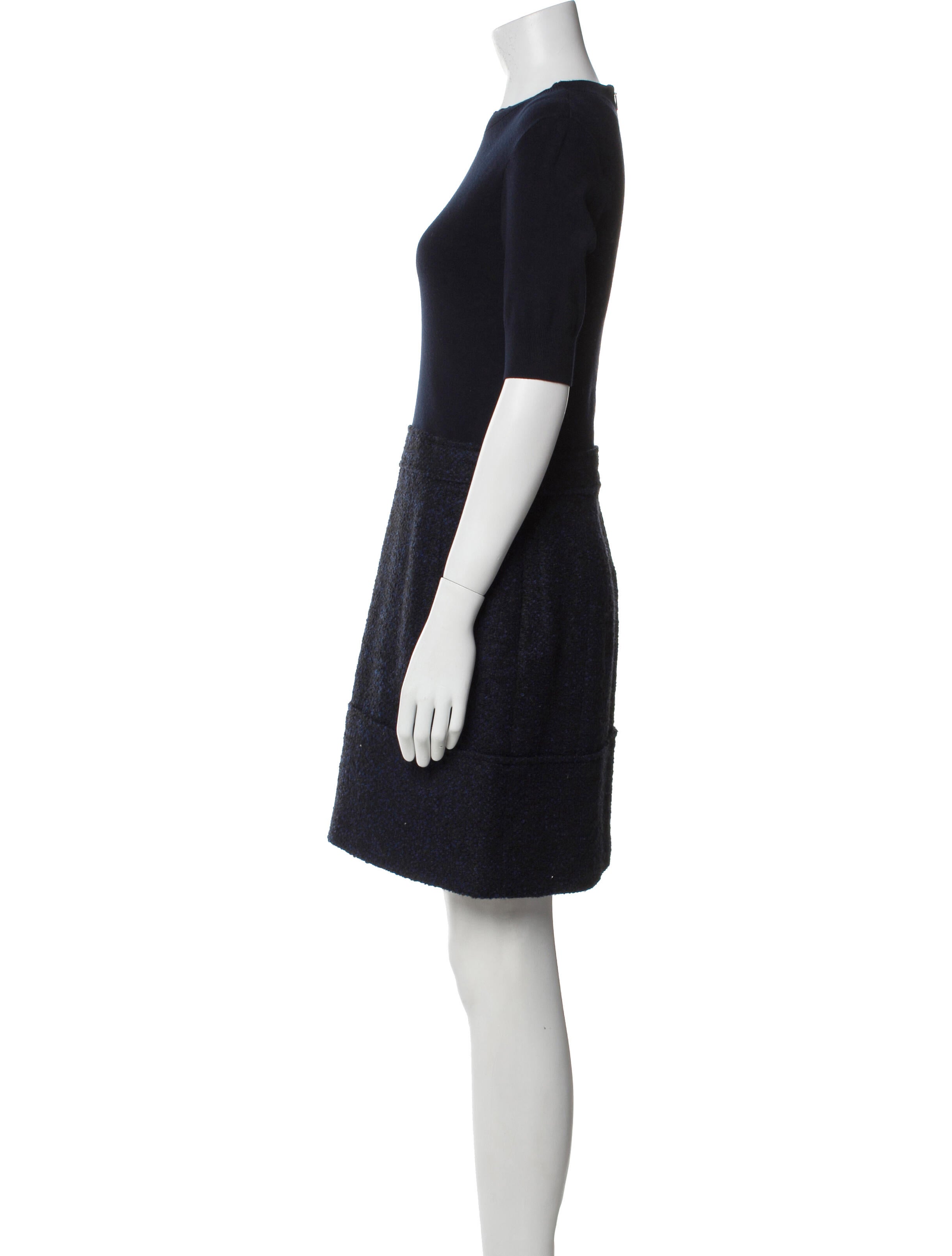 Ted Baker Crew Neck Mini Dress