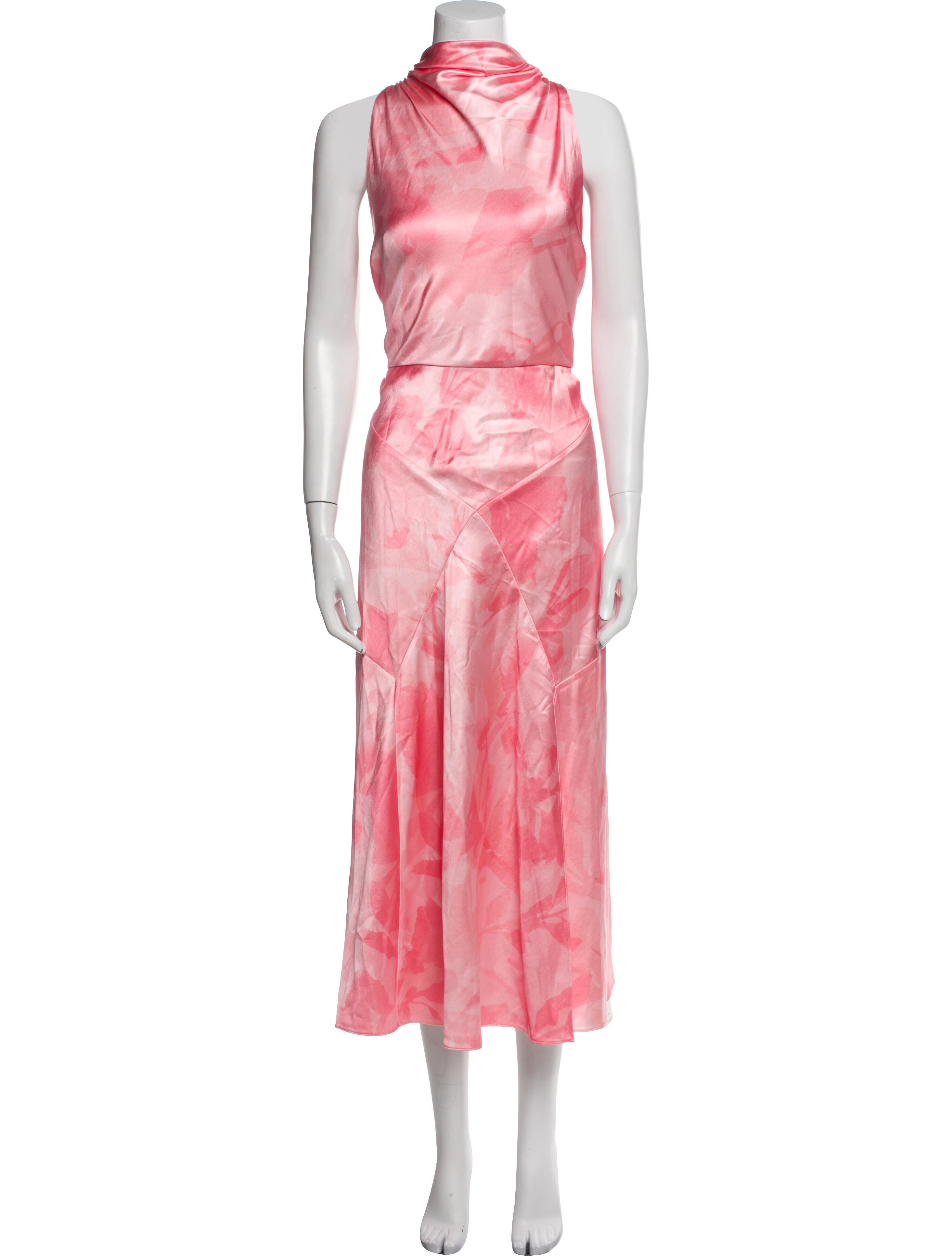 Ted Baker Tie-Dye Print Long Dress w/ Tags