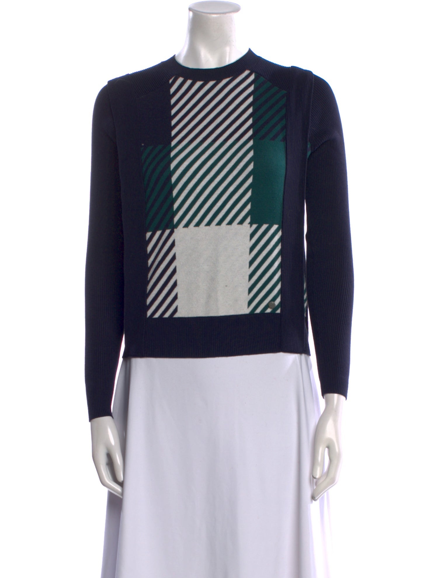 Ted Baker Printed Crew Neck Sweater