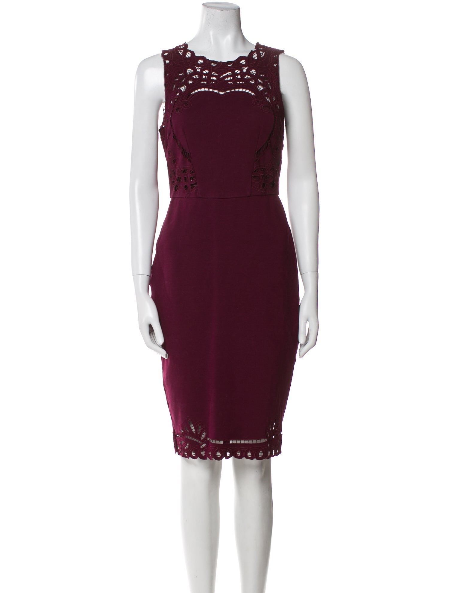 Ted Baker Crew Neck Knee-Length Dress