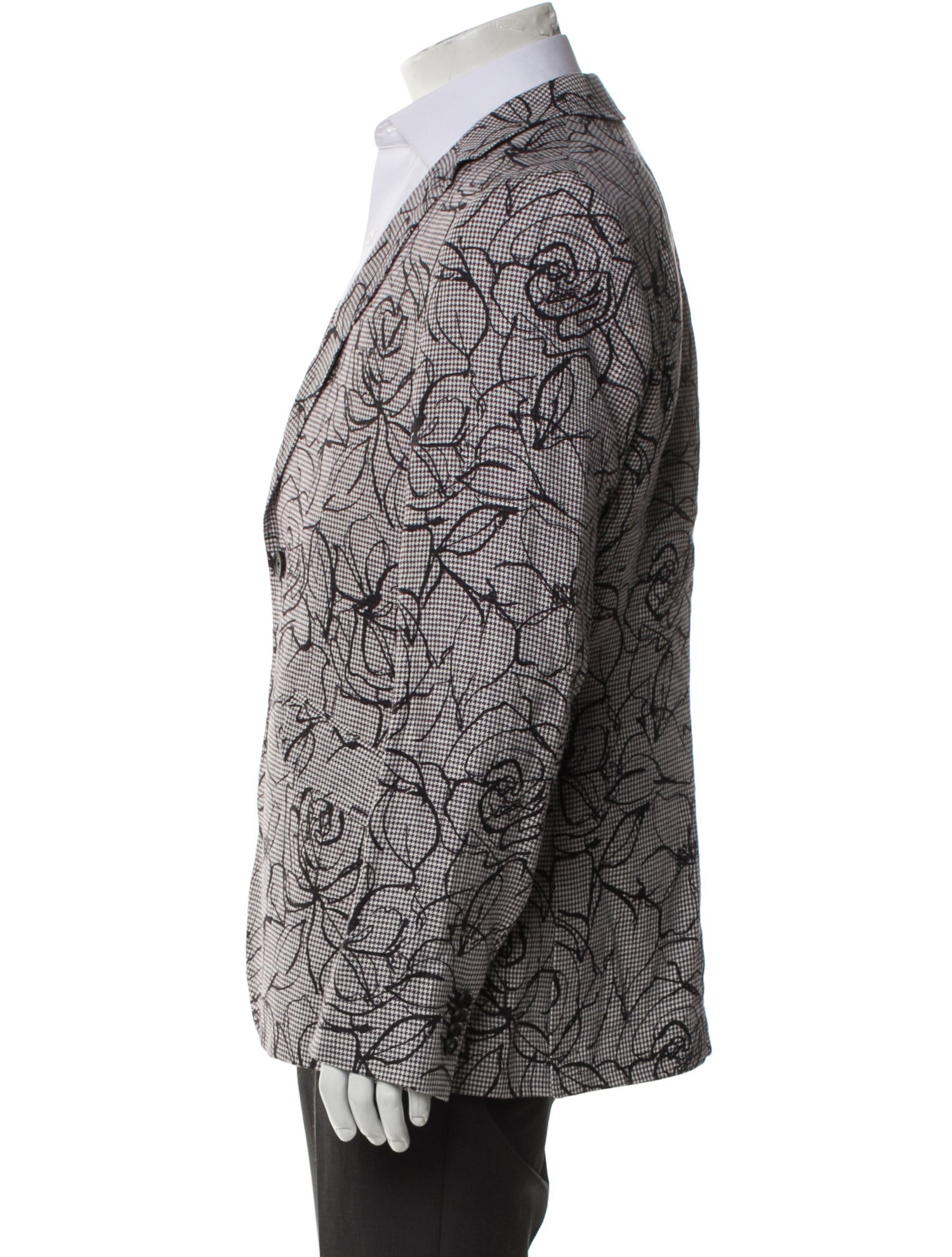 Ted Baker Linen Printed Blazer w/ Tags