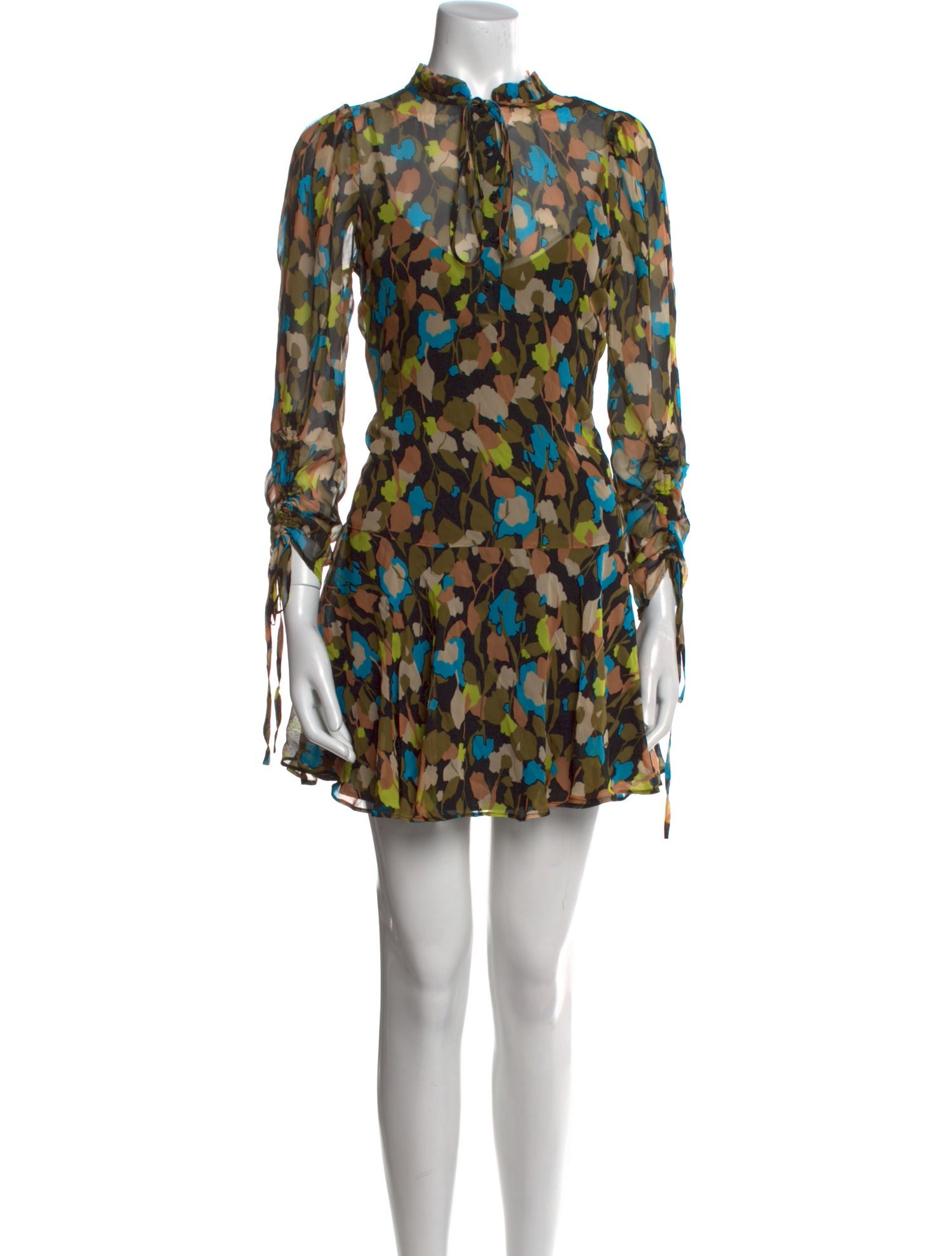 Ted Baker Floral Print Mini Dress w/ Tags