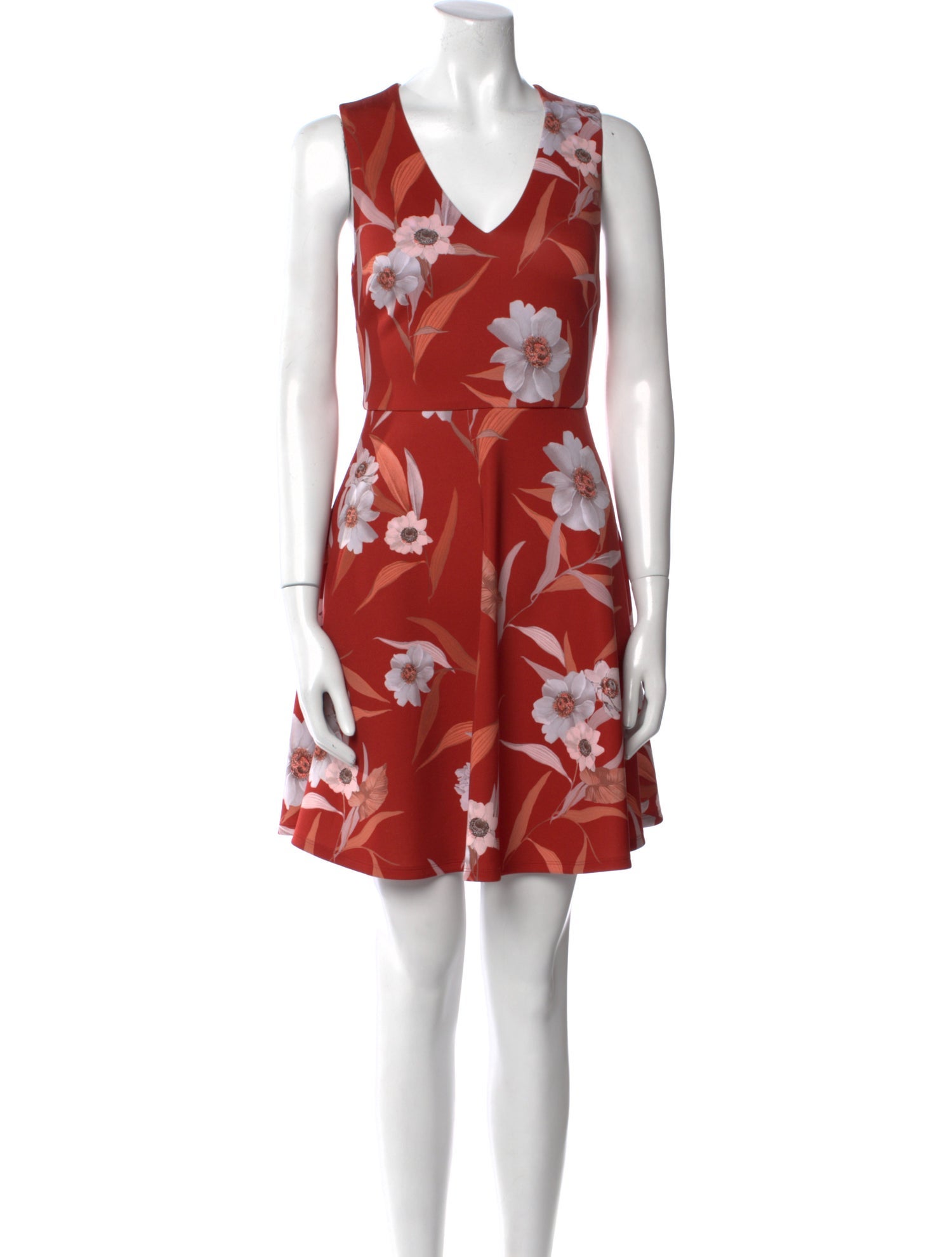 Ted Baker Floral Print Mini Dress