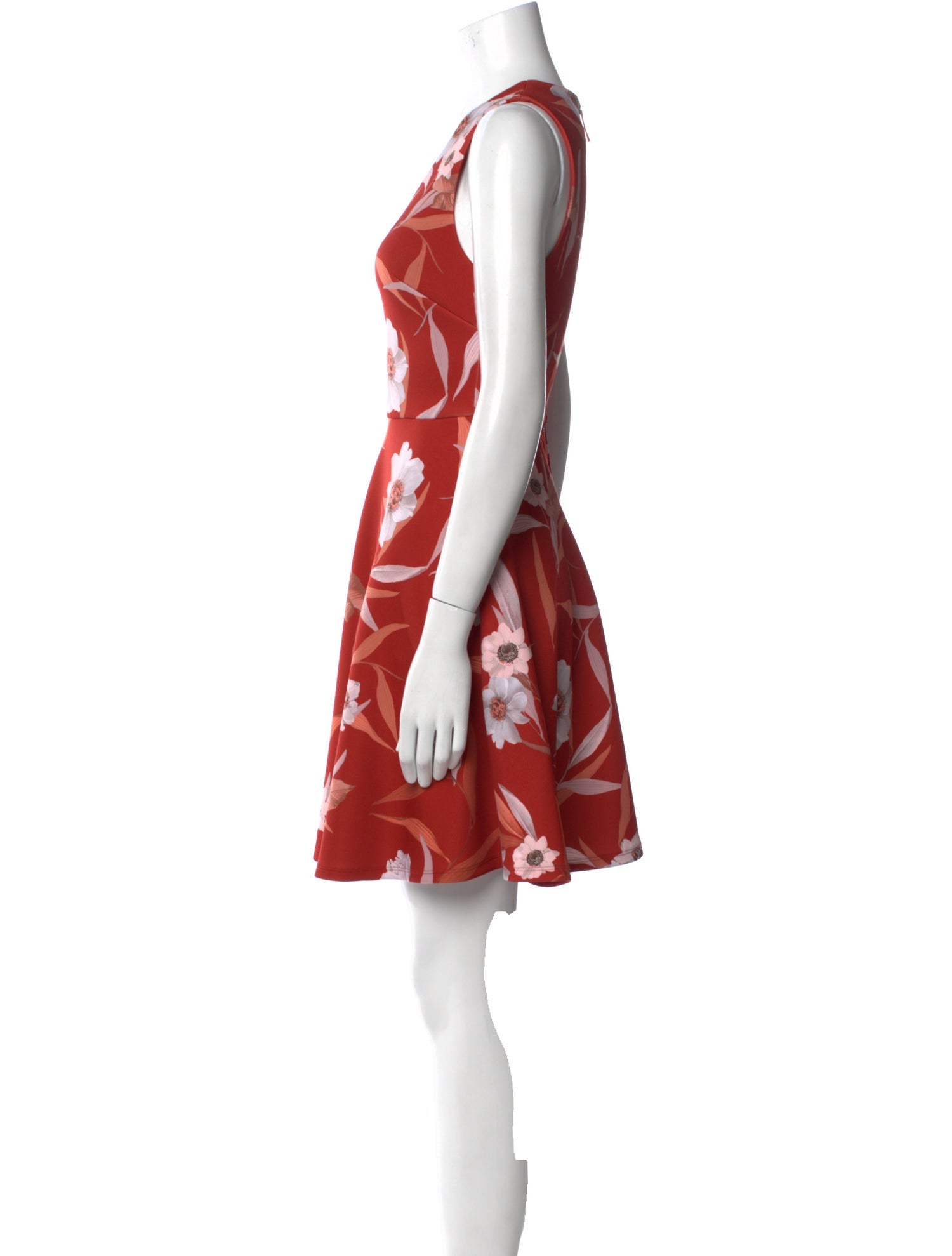 Ted Baker Floral Print Mini Dress