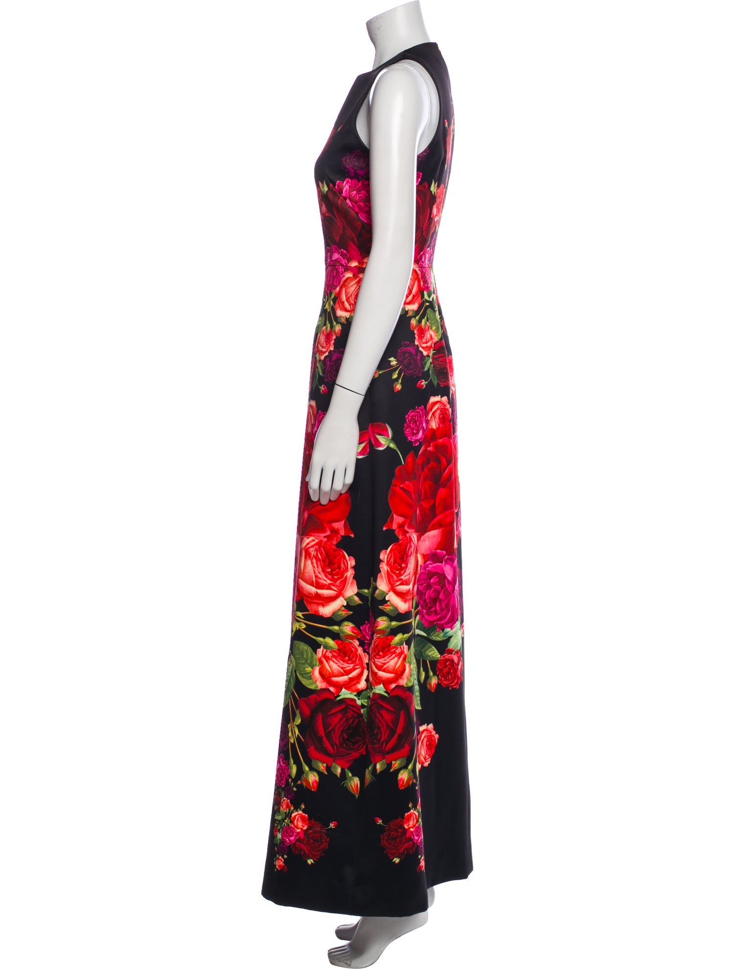 Ted Baker Floral Print Long Dress