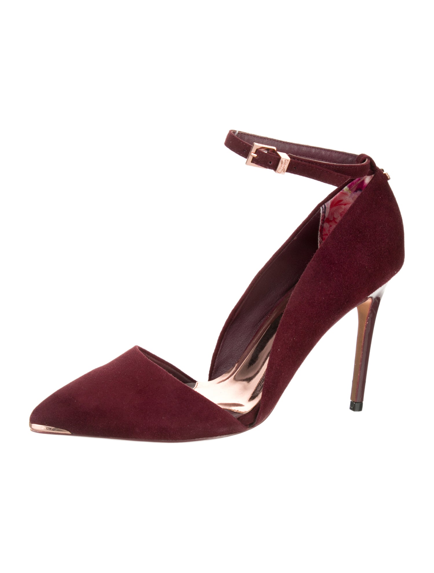 Ted Baker Suede D'Orsay Pumps