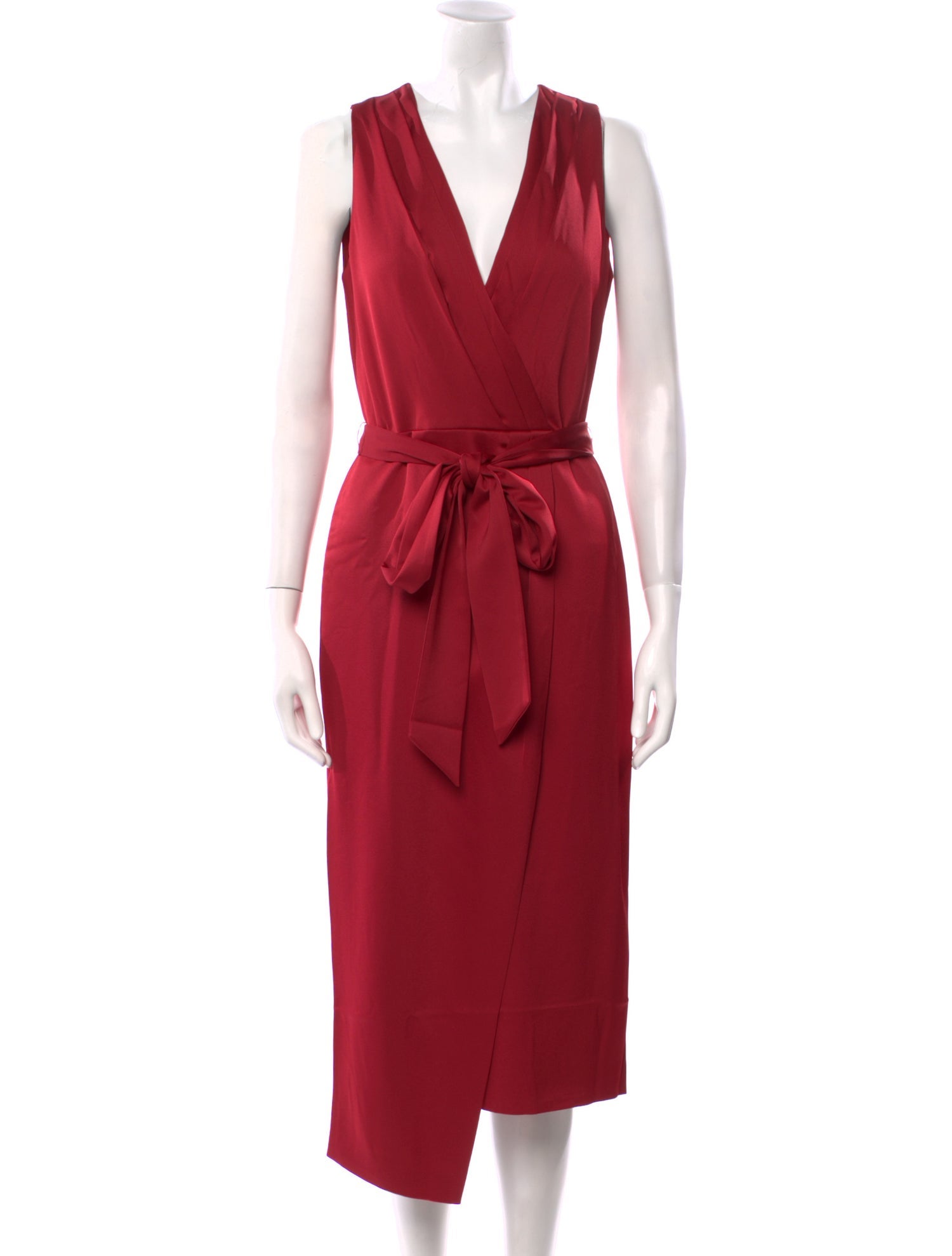 Ted Baker Plunge Neckline Midi Length Dress w/ Tags