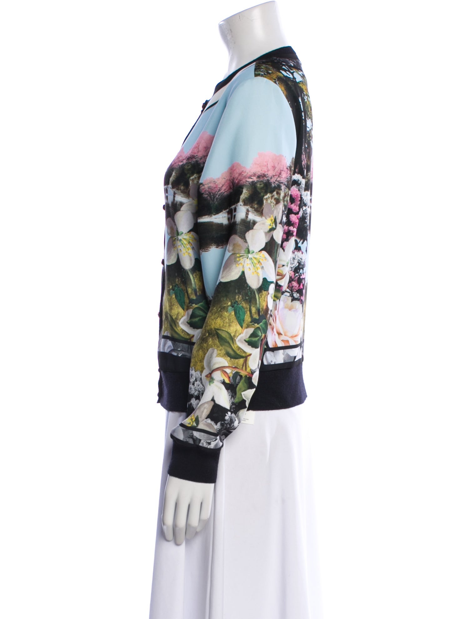 Ted Baker Floral Print Bomber Jacket