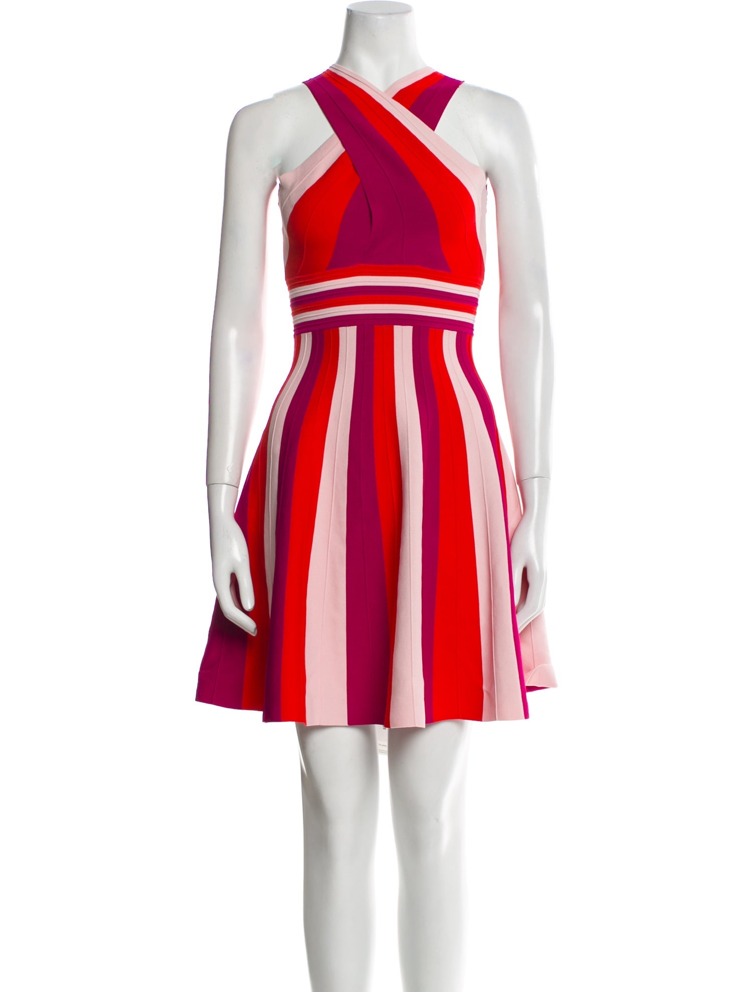 Ted Baker Striped Mini Dress