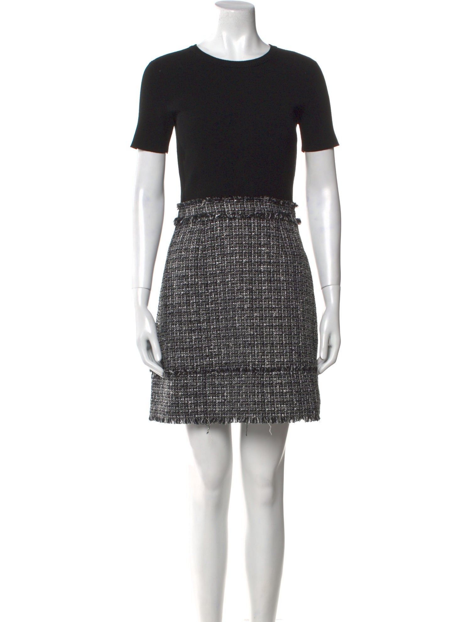 Ted Baker Colorblock Pattern Mini Dress