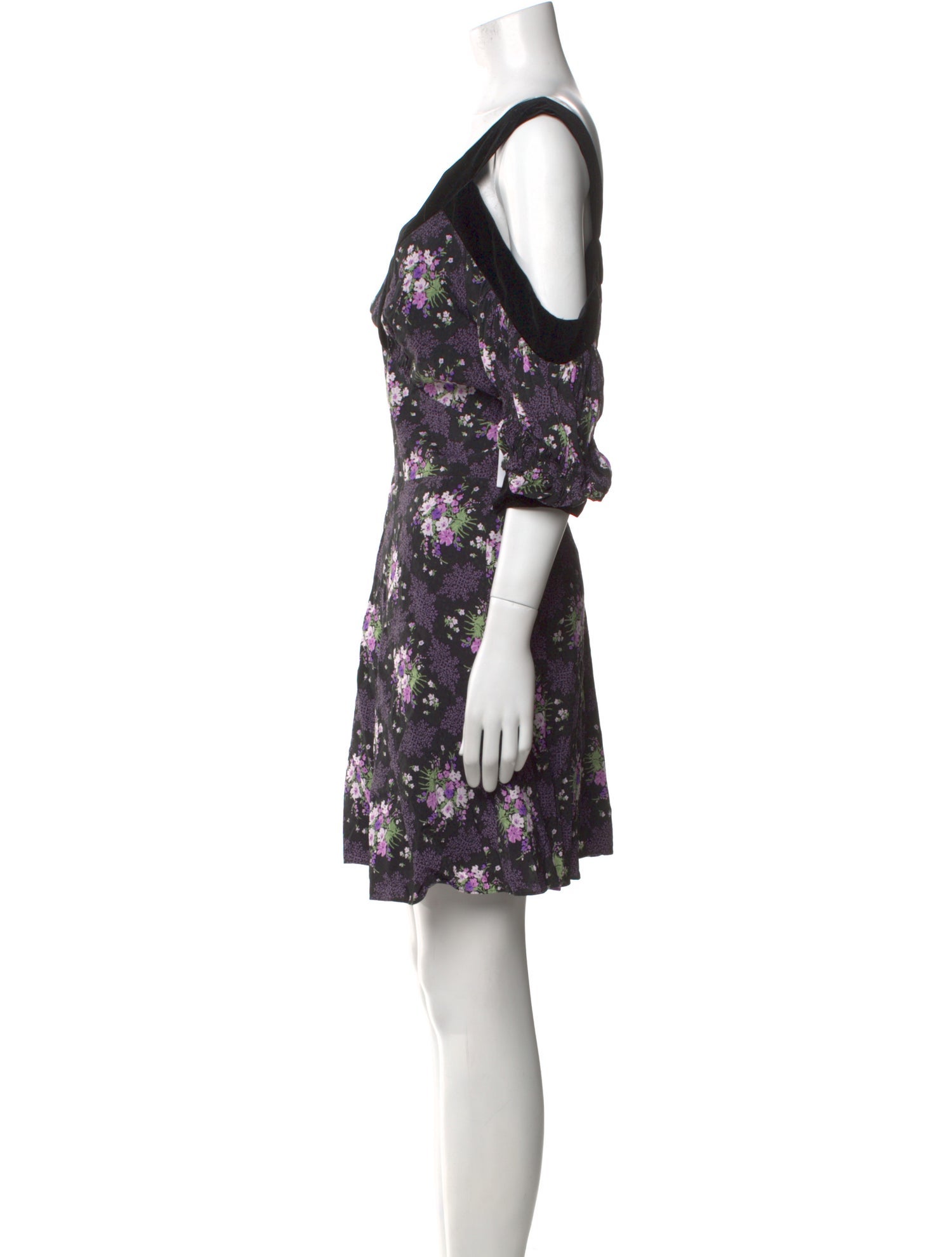 Ted Baker Floral Print Mini Dress