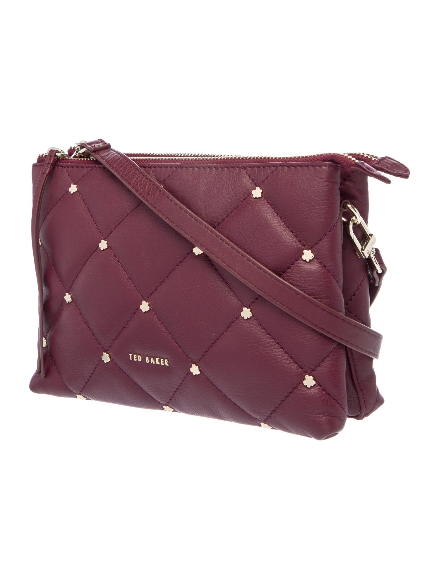 Ted Baker Leather Messenger Bag