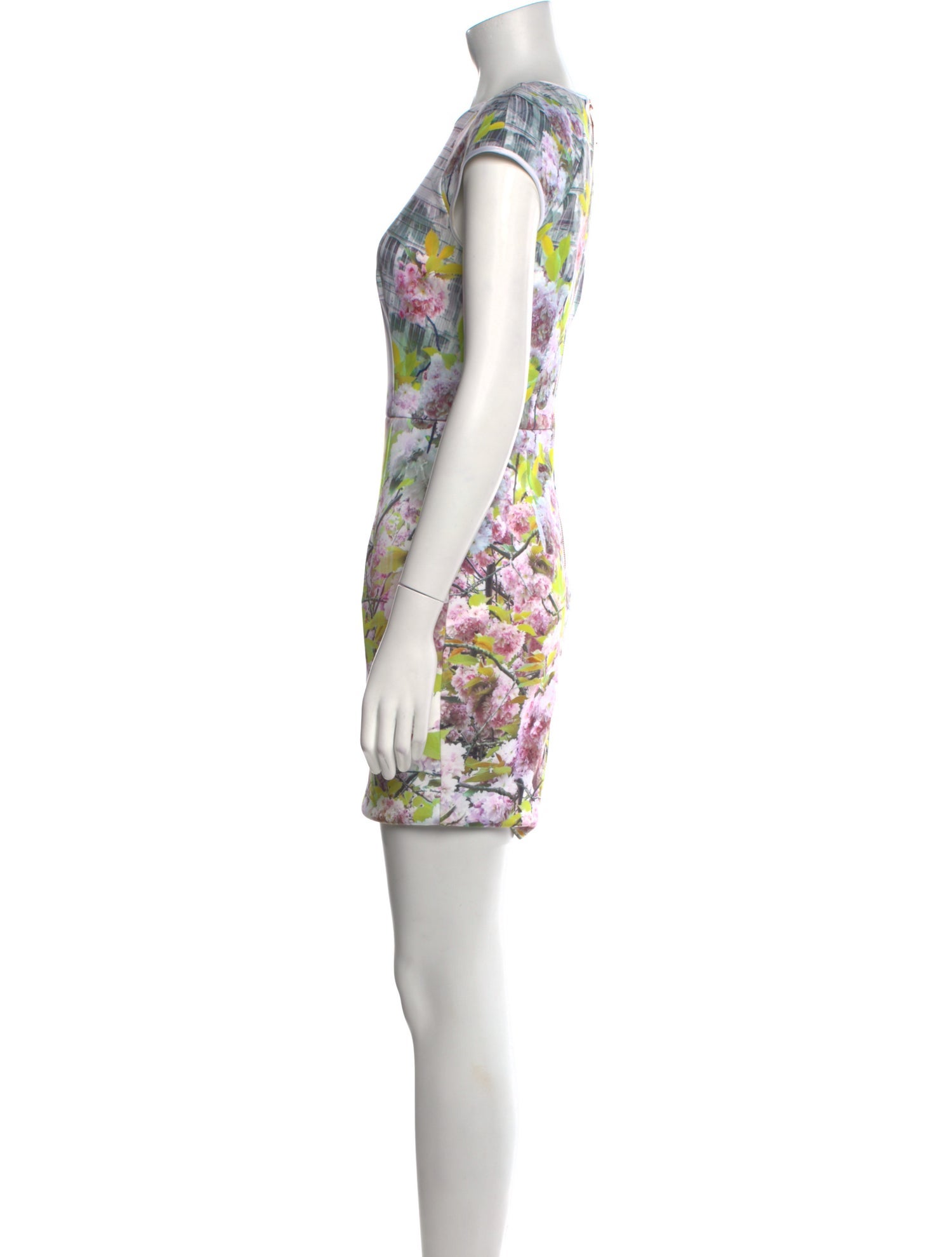 Ted Baker Floral Print Mini Dress