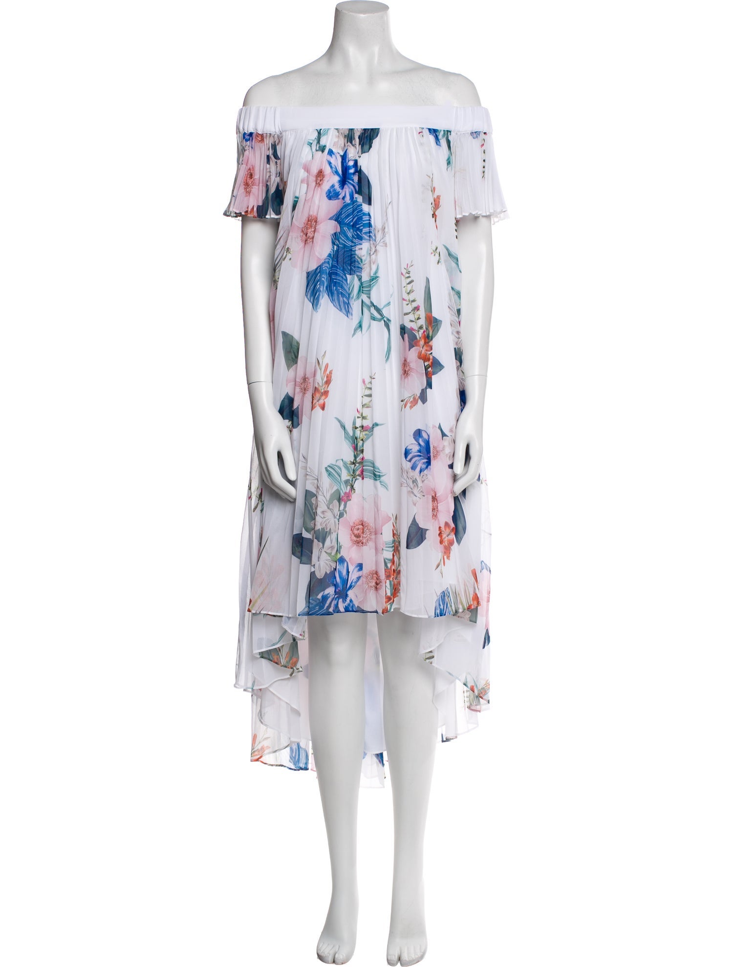 Ted Baker Floral Print Long Dress