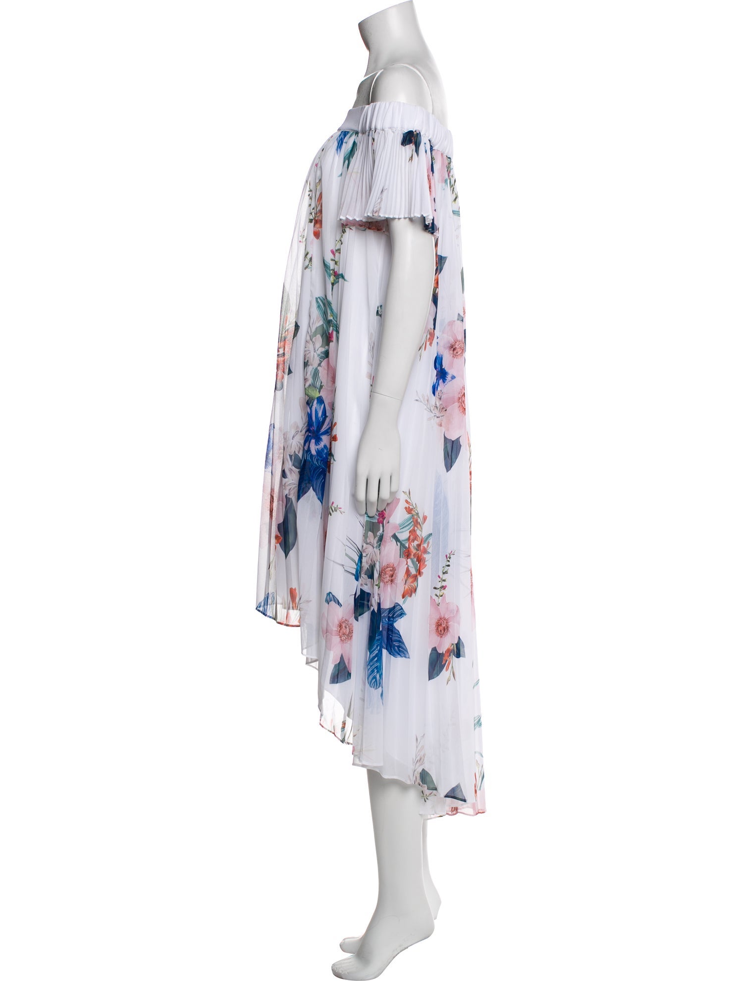 Ted Baker Floral Print Long Dress