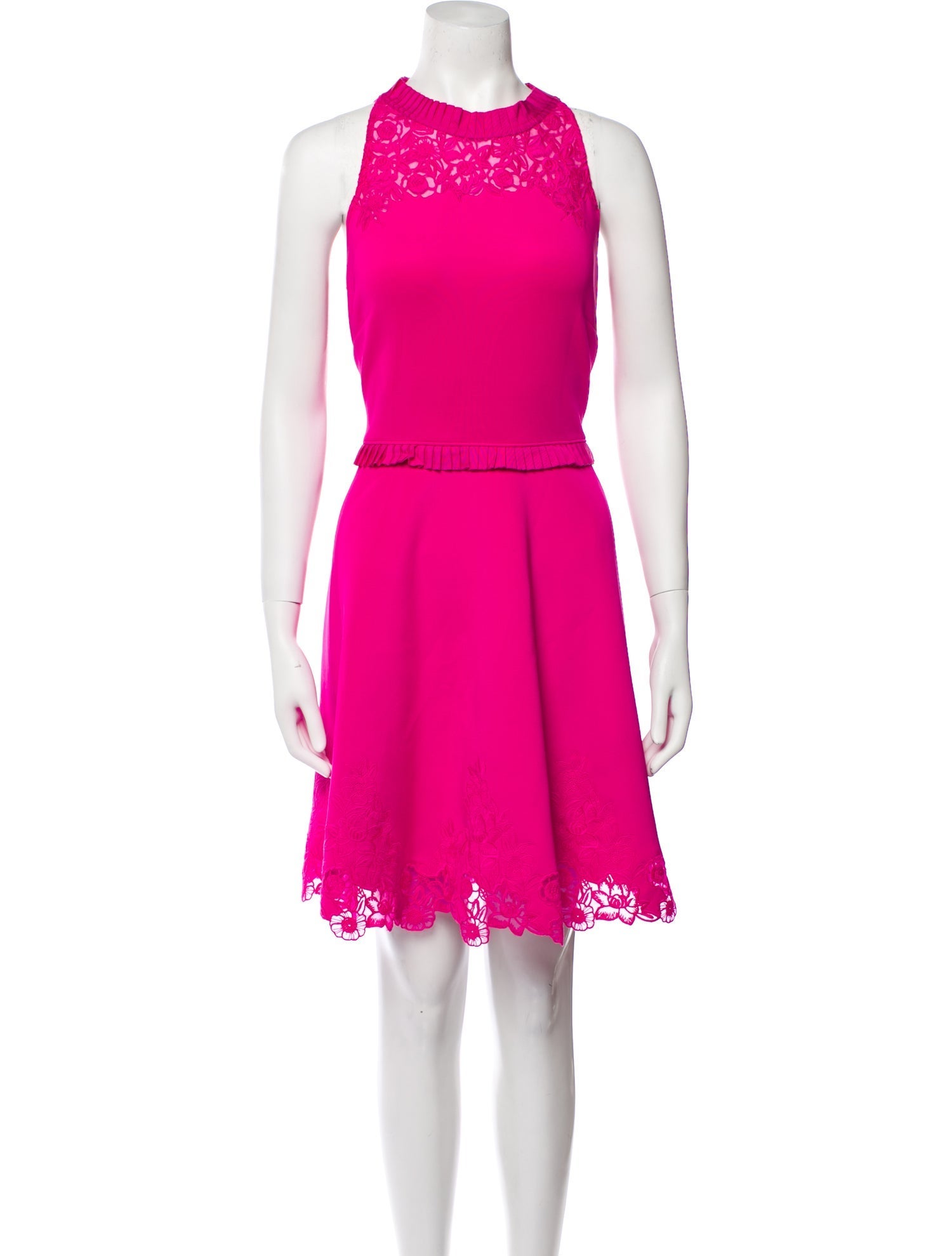 Ted Baker Crew Neck Knee-Length Dress